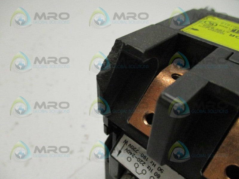 P&H MORRIS 479U191D11 MAGNETIC CONTACTOR 50A 120/240V SIZE 2 *USED*