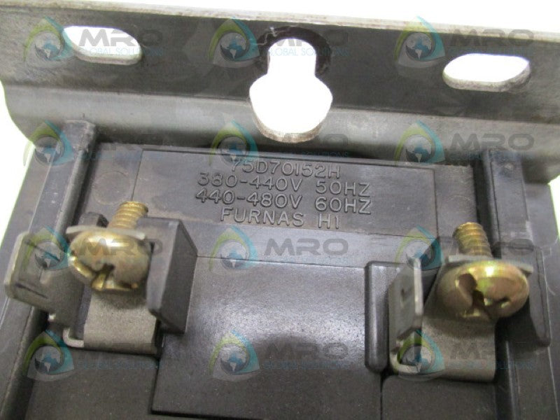 FURNAS  42BF25AF DEFINITE PURPOSE CONTACTOR 120V  *USED*