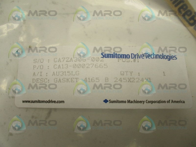 SUMITOMO AU315LG GASKET *NEW IN FACTORY BAG*