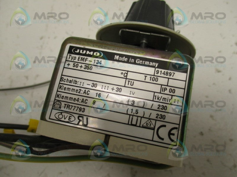 JUMO EMF-134 THERMOSTAT 50/350C *NEW NO BOX*
