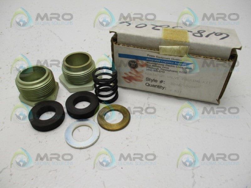 WESTINGHOUSE 584A750G04 RADIATOR VALVE PACKING KIT *NEW IN BOX* MRO
