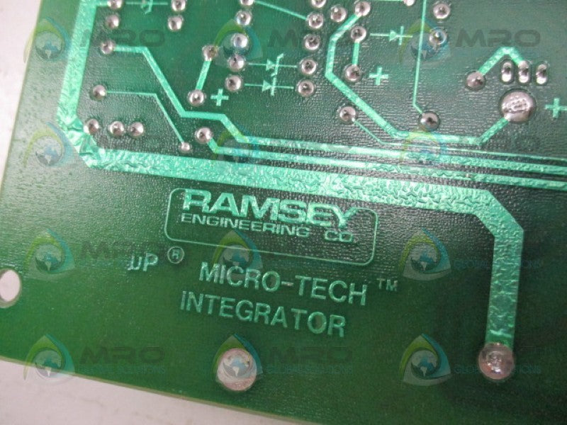 RAMSEY ENGINEERING C07033A-B013 MICRO-TECH INTEGRATOR DISPLAY BOARD *USED*