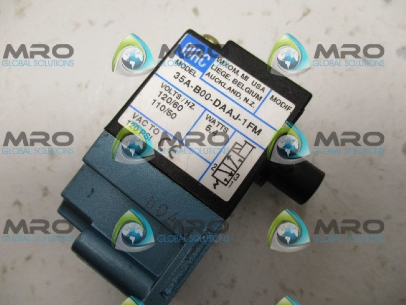 MAC 35A-800-DAAJ-1FM SOLENOID VALVE 110/120V NEW IN BOX*