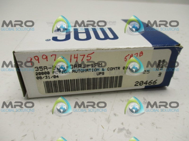 MAC 35A-800-DAAJ-1FM SOLENOID VALVE 110/120V NEW IN BOX*