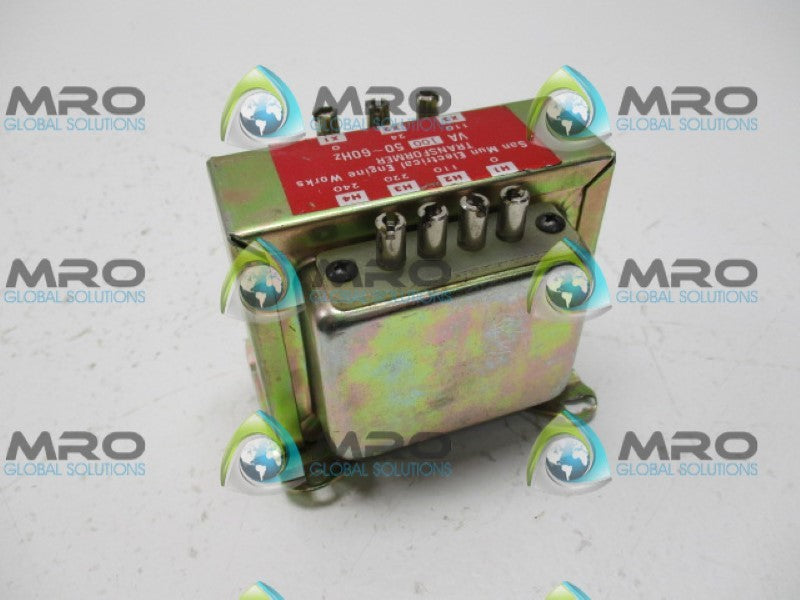 SAN MUN ELECTRICAL ENGINE WORKS VA100 #PART TRANSFORMER *USED*