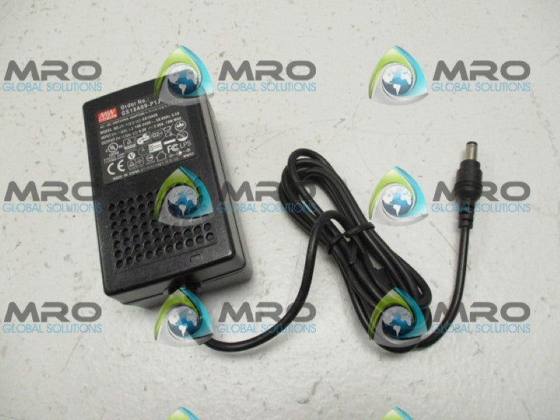 MEANWELL GS18A09-P1J AC/DC SWITCHING ADAPTOR *NEW NO BOX*