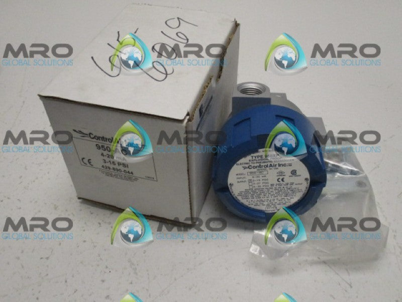 CONTROL AIR 950-AC EXPLOSION PROOF TRANSDUCER 3-15PSI *NEW IN BOX*