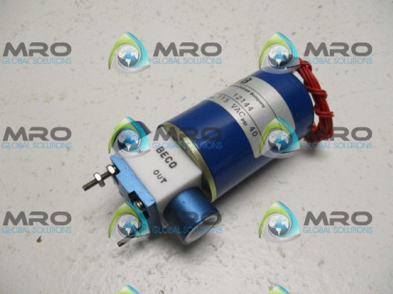 KVB 12144 SOLENOID VALVE 115VAC *NEW NO BOX*