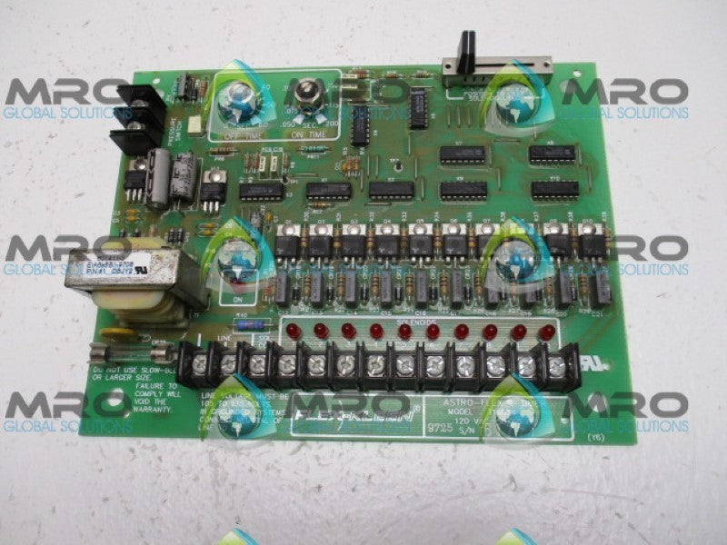 FLEX-KLEEN ASTRO-FLEX T16064 TIMER BOARD 120VAC *USED*