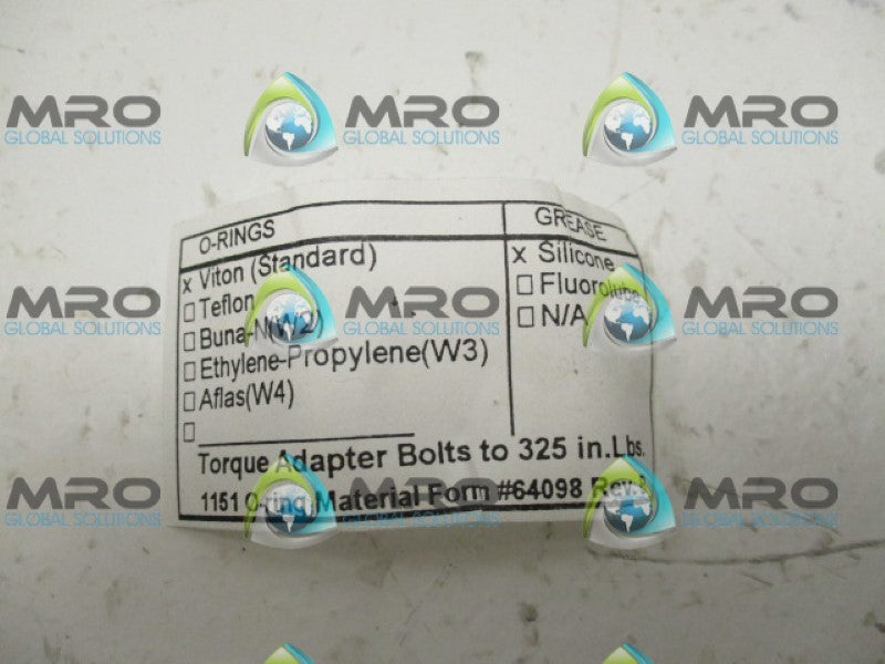 INDUSTRIAL MRO GS80089 TORQUE ADAPTER BOLT *NEW NO BOX*
