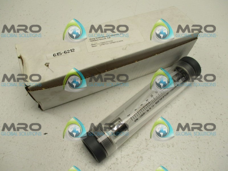 KING INSTRUMENT 7205018131W 1"FNPT/21 GPM/PVC/EPR  *NEW IN BOX*