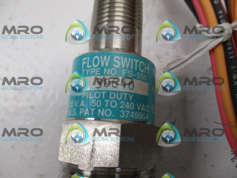 GEMS 30640 FS-550 FLOW SWITCH PADDLE TYPE *NEW NO BOX*