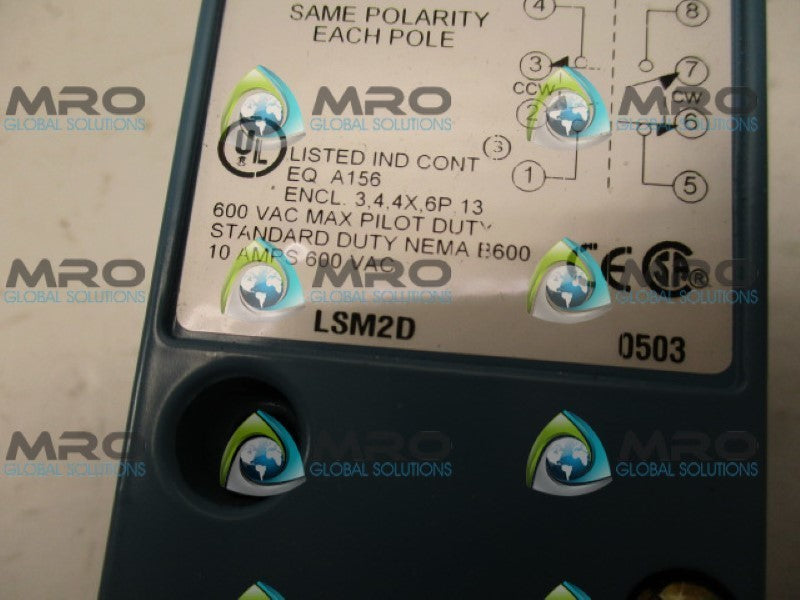 HONEYWELL LSM2D HEAVY DUTY LIMIT SWITCH *NEW IN BOX*