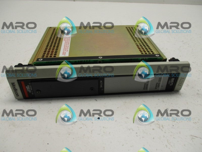 AEG SCHNEIDER AUTOMATION MODICON AS-B875-001 ANALOG INPUT MODULE *USED*