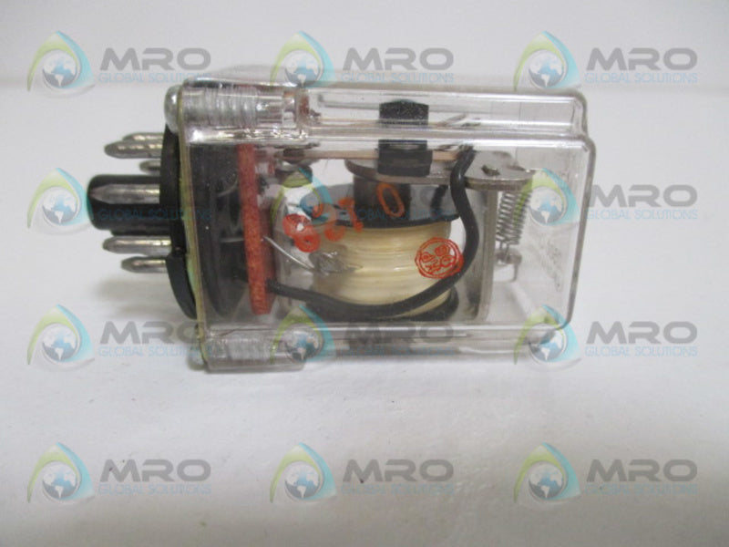POTTER & BRUMFIELD KCP-11-2500 RELAY 2500 OHMS *USED*