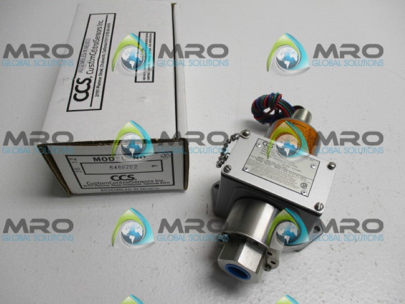 CUSTOM CONTROL SENSORS 646GZE2 PRESSURE SWITCH *NEW IN BOX*