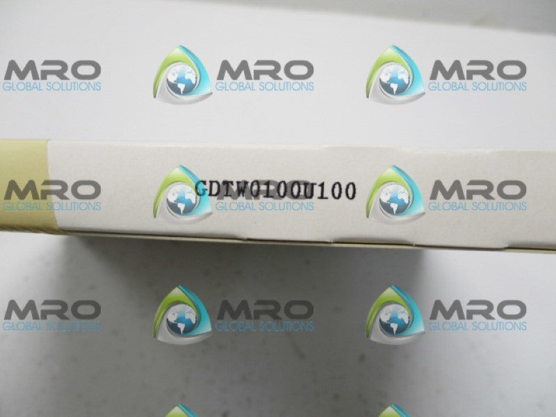 INDUSTRIAL MRO GDTW0100U100 CHART *NEW IN BOX*
