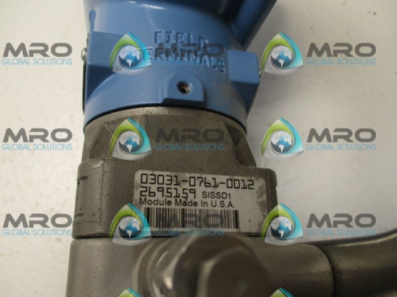 ROSEMOUNT 3051CD1A22A1AB5 PRESSURE TRANSMITTER 0-25"H20 (REMAN)*NEW NO BOX*