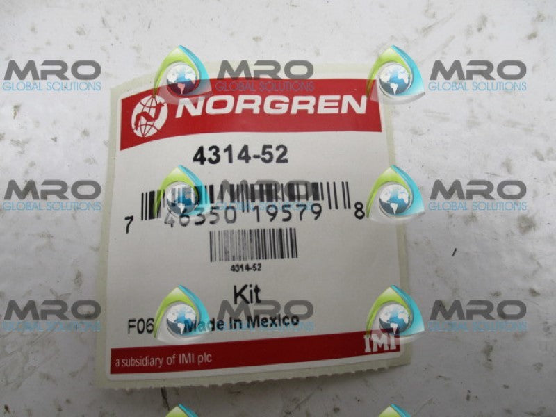 NORGREN 4314-52 WALL MOUNTING CLAMP KIT *NEW NO BOX*