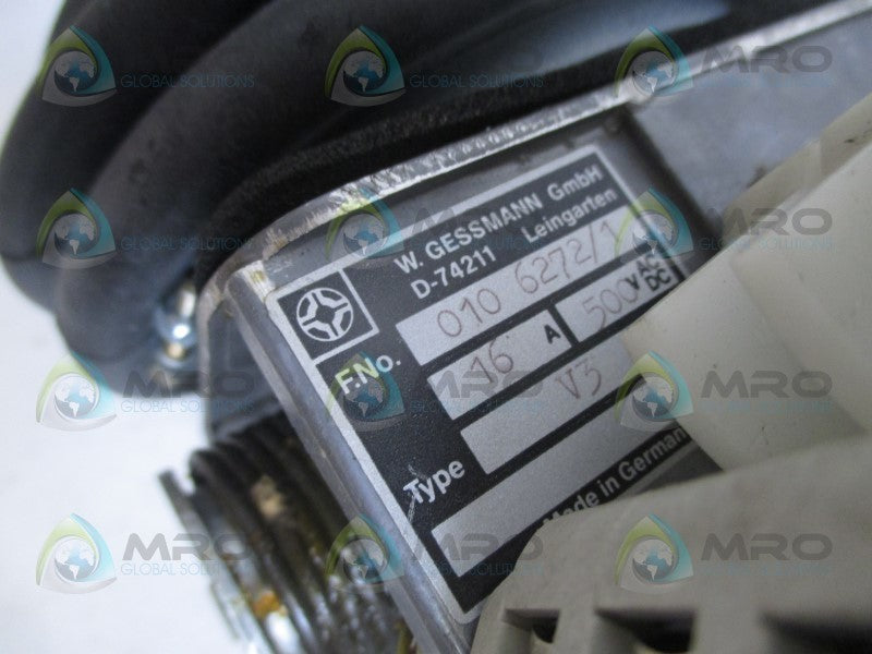 W.GESSMANN 0106272/1 16A 300V CRANE JOYSTICK *NEW NO BOX*
