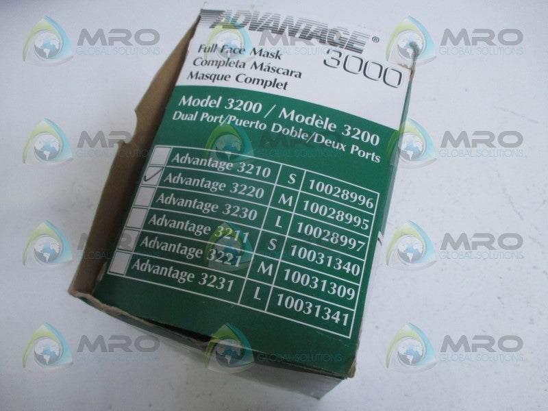 ADVANTAGE 3000 3220 FULL FACE MASK *NEW IN BOX*