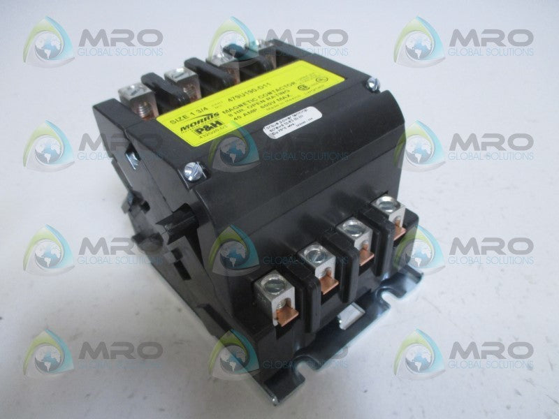 P&H MORRIS 479U190D11 CONTACTOR 120/240V  *NEW IN BOX*
