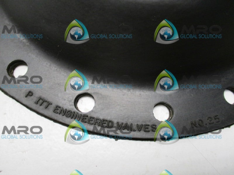ITT ENGINEERED VALVE NO. 25 AIR MOTOR DIAPHRAGM *NEW NO BOX*