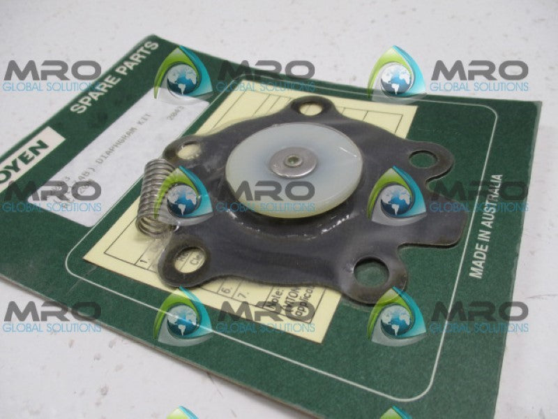 GOYEN K2003 (M1174B) RCA20M DIAPHRAGM KIT *NEW IN ORIGINAL PACKAGE*