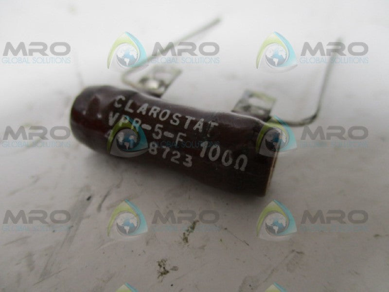 CLAROSTAT VPR-5F RESISTOR 100OHM *NEW IN BOX*