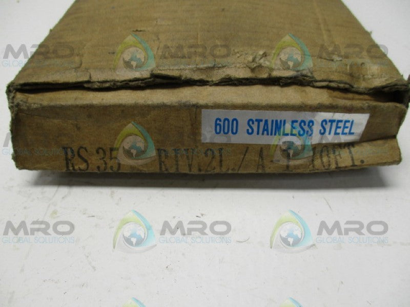 TSUBAKIMOTO CHAIN LTD RS35 RIV.2L/A ROLLER CHAIN 10FT *NEW IN BOX*