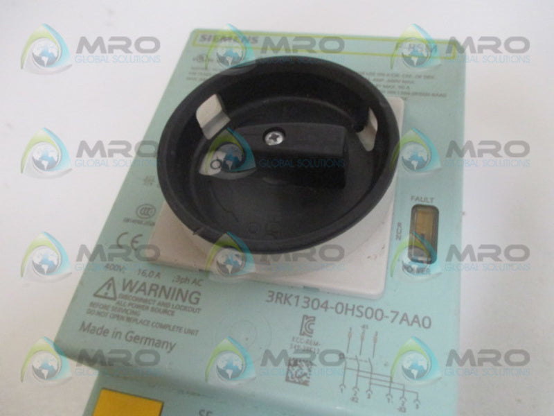 SIEMENS 3RK1304-0HS00-7AA0 ISOLATOR MODULE *USED*