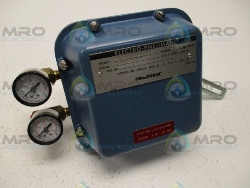 DEZURIK 870020-012-11-14-01-01-00  *NEW NO BOX*