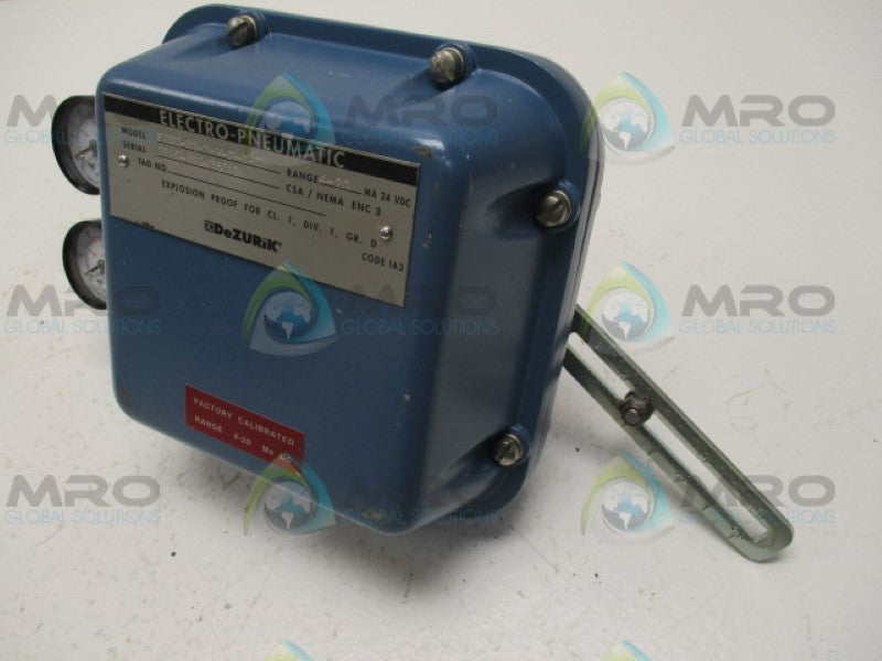 DEZURIK 870020-012-11-14-01-01-00  *NEW NO BOX*