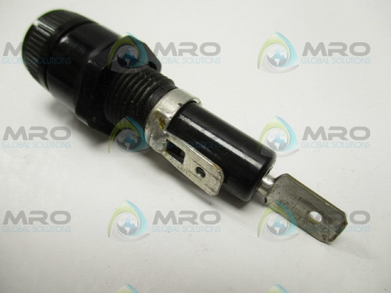 BUSSMANN HKP-HH FUSE HOLDER 15A 250V 1/4" *USED*