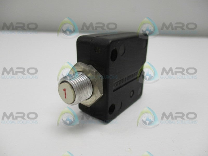 POTTER&BRUMFIELD W58-XB1A4A-1 THERMAL CIRCUIT BREAKER 1A *USED*