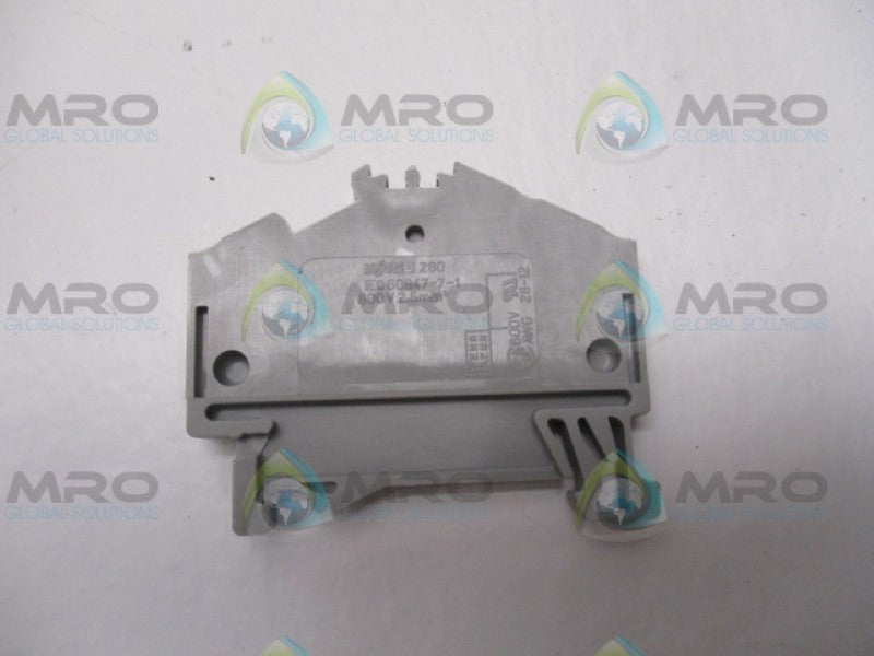 WAGO 280 TERMINAL BLOCK  NSNP