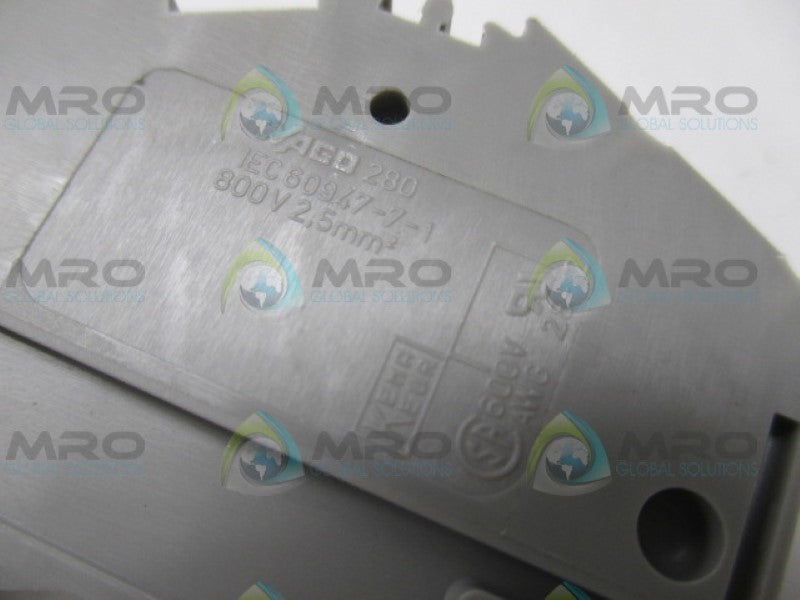 WAGO 280 TERMINAL BLOCK  NSNP