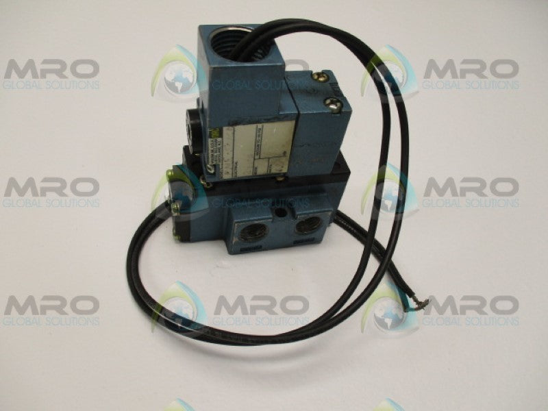 MAC 912B-PM-112CA SOLENOID VALVE (AS PICTURED) *USED*