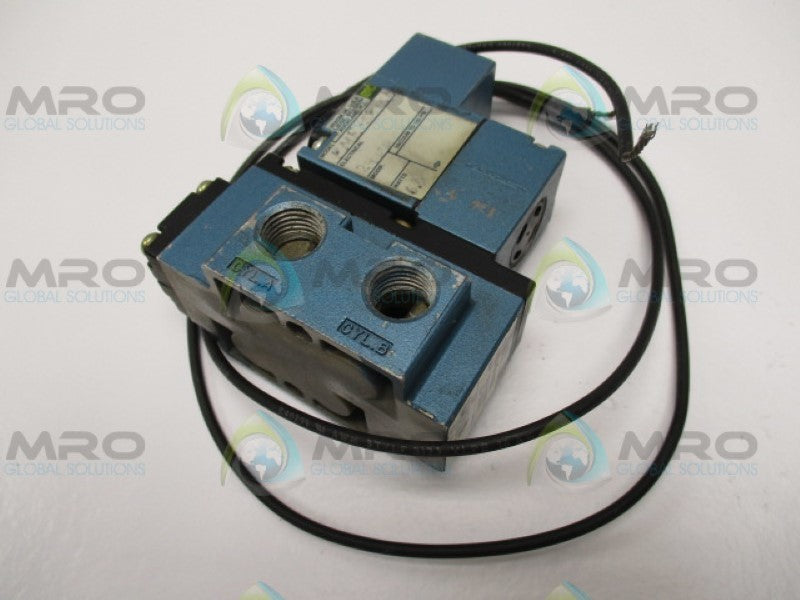 MAC 912B-PM-112CA SOLENOID VALVE (AS PICTURED) *USED*