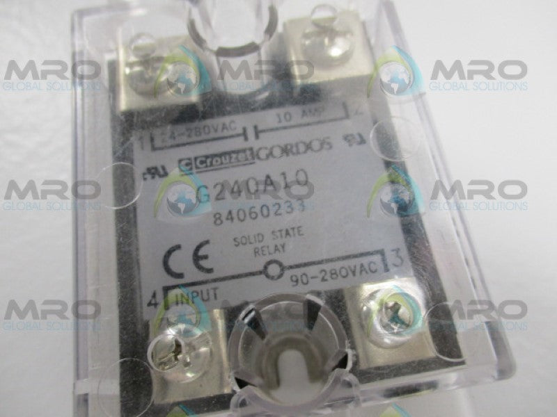 CROUZET G240A10 SOLID STATE RELAY 280VAC *NEW NO BOX*