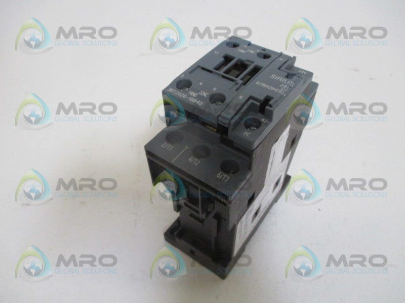 SIEMENS 3RT2026-1BB40 CONTACTOR (AS PICTURED) *NEW NO BOX*