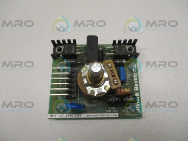 MINARIK MM31225A-SPEC.0365 170-0391 REV.3 BOARD  UNMP