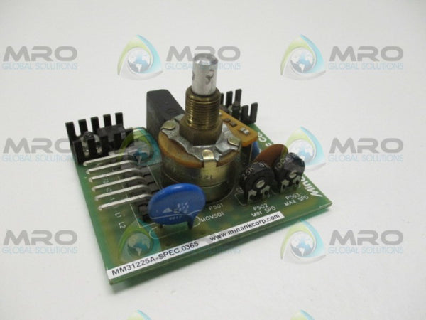 MINARIK MM31225A-SPEC.0365 170-0391 REV.3 BOARD  UNMP
