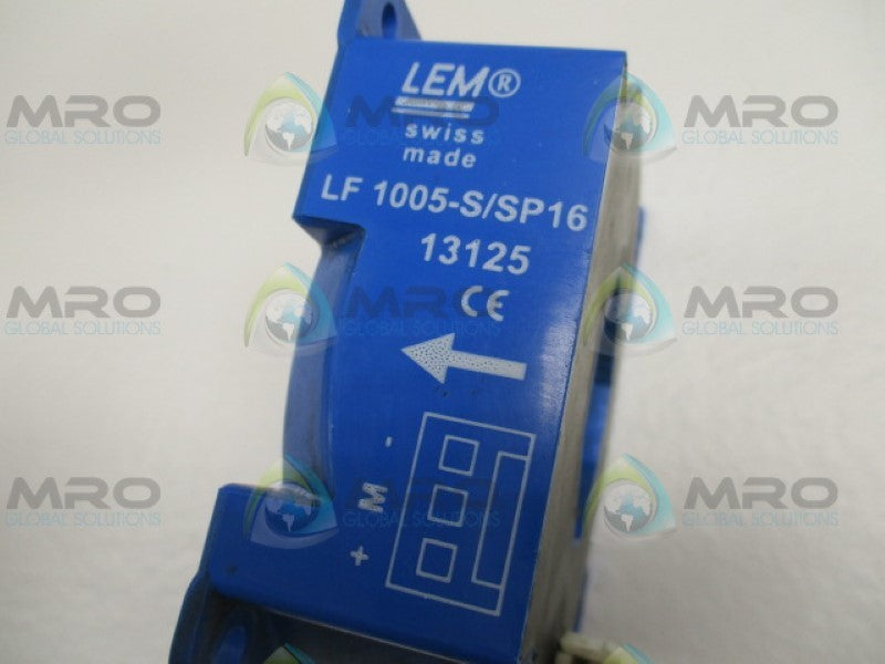 LEM LF1005-S/SP16 13125 *USED*