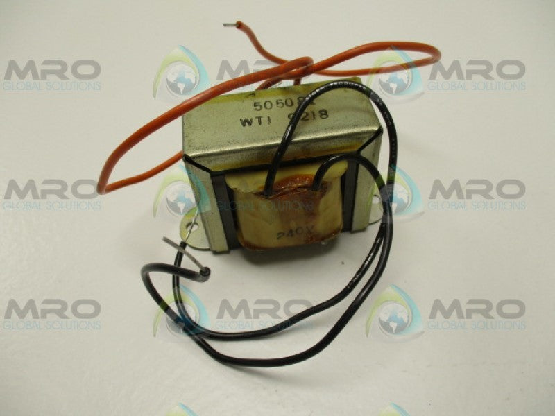 INDUSTRIAL MRO 505081 WTI 9218 TRANSFORMER 24/240V *NEW NO BOX*