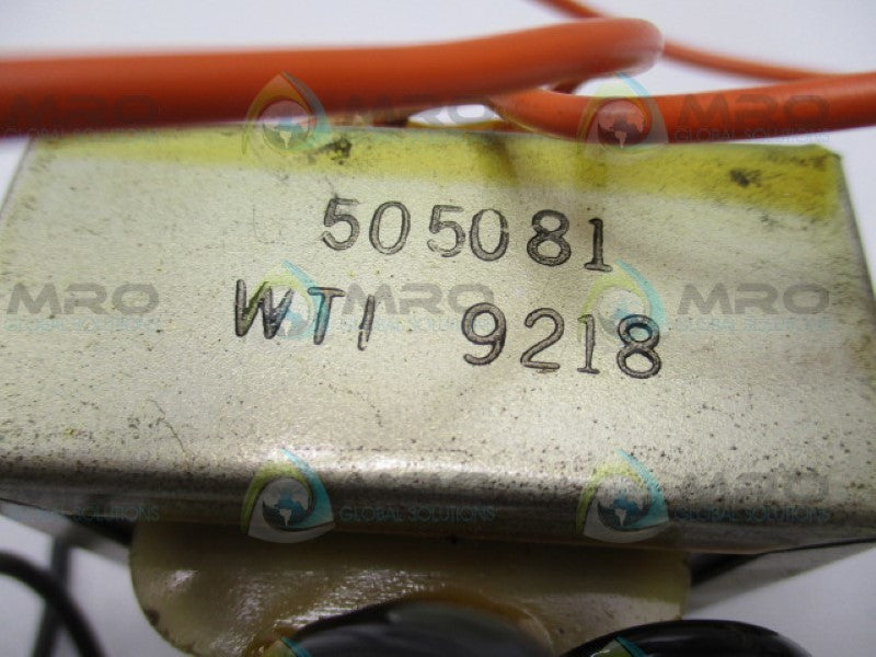 INDUSTRIAL MRO 505081 WTI 9218 TRANSFORMER 24/240V *NEW NO BOX*