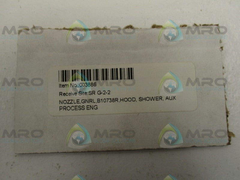 INDUSTRIAL MRO B10738R HOOD SHOWER NOZZLE *NEW NO BOX*