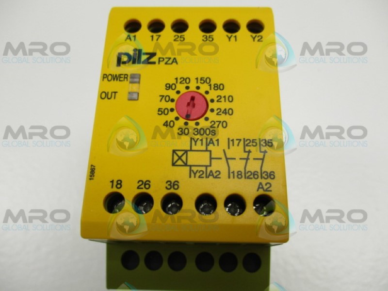 PILZ PZA300/24VDC1N/O2N/C SAFETY RELAY 774029 *NEW IN BOX*