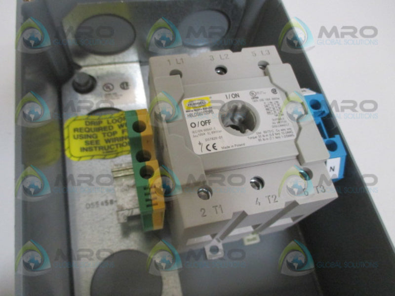 HUBBELL HBLDS6 SAFETY WSITCH (AS PICTURED) *NEW NO BOX*