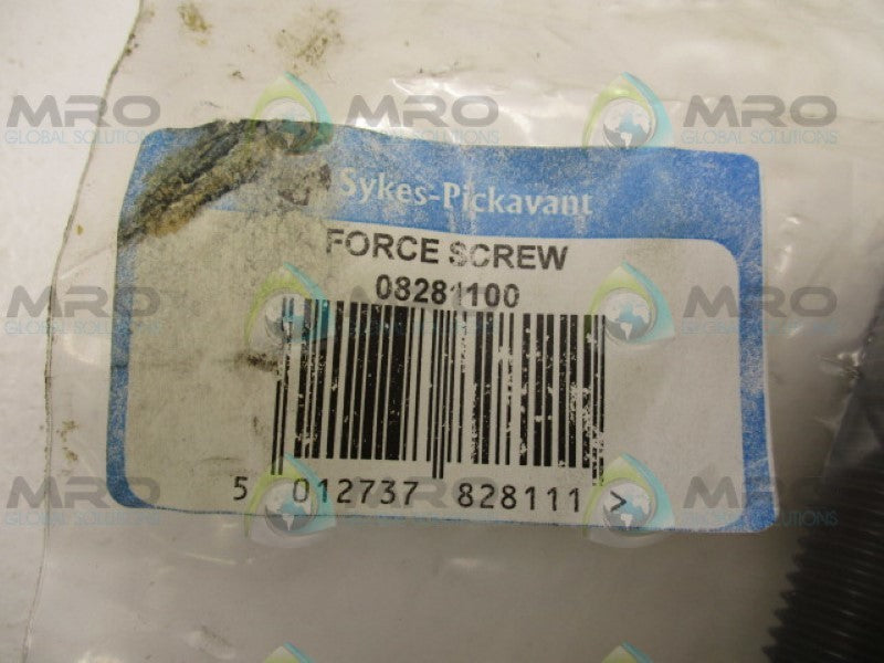 SYKES-PICKAVANT 08281100 FORCE SCREW *NEW IN FACTORY BAG*
